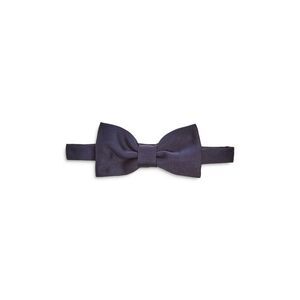 PAUL SMITH Mens Navy Solid Pre-Tied Satin Bow Tie